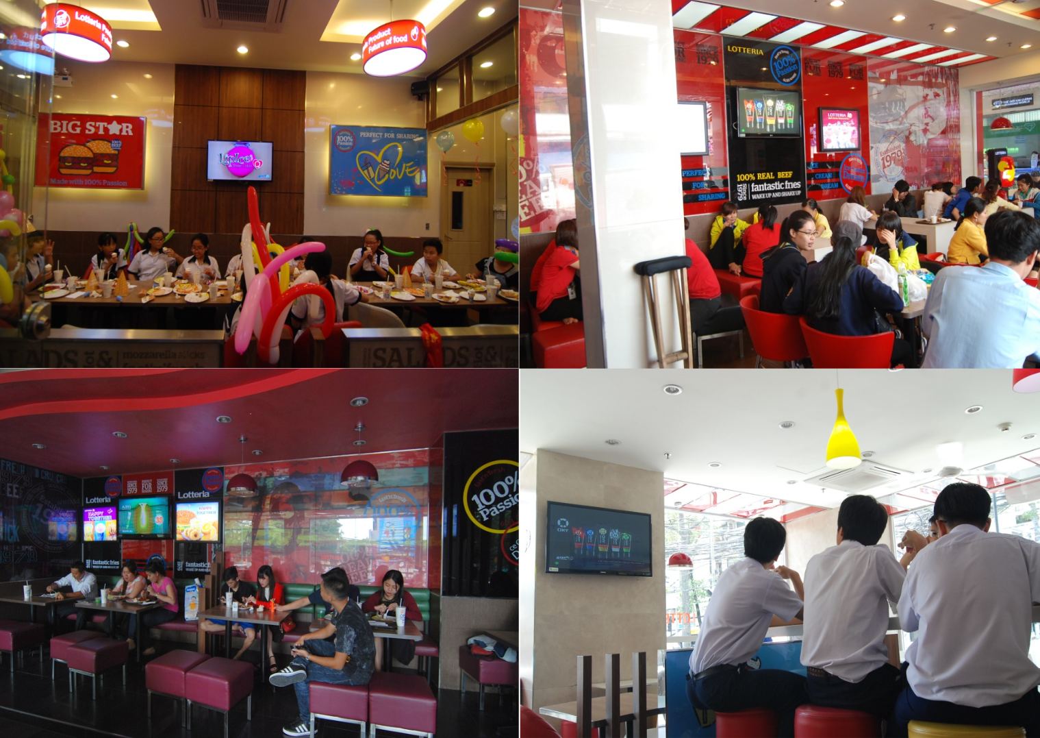 quang-cao-lcd-lotteria Quảng cáo màn hình LCD tại Lotteria